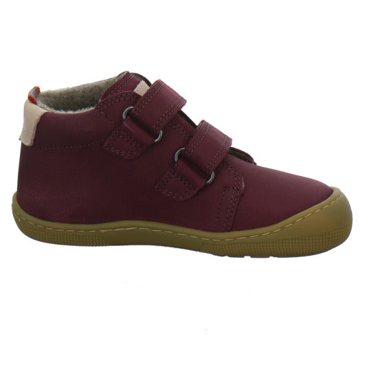 Koel Stiefel ungefüttert Jungen Bordeaux