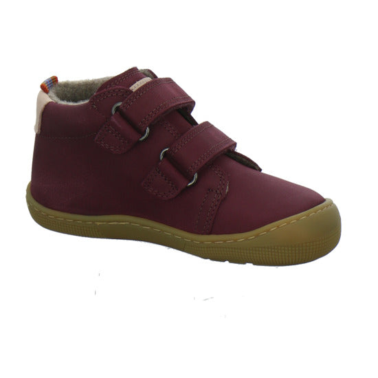 Koel Stiefel ungefüttert Jungen Bordeaux