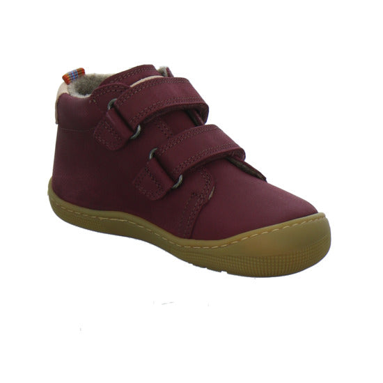 Koel Stiefel ungefüttert Jungen Bordeaux