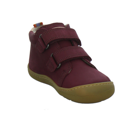 Koel Stiefel ungefüttert Jungen Bordeaux