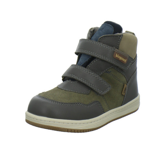 Bisgaard Matty Tex Stiefel ungefüttert Grau-kombi - 360° Ansicht