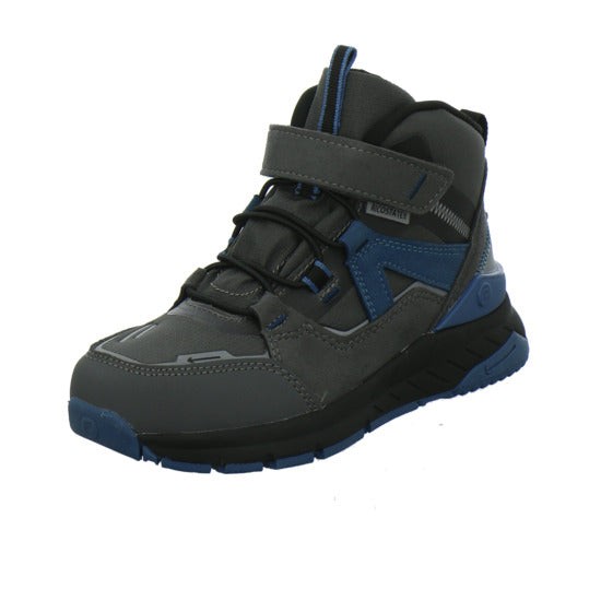 Ricosta Stiefel ungefüttert Jungen Blaze Grau-kombi
