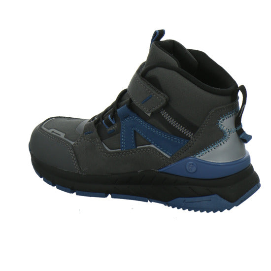 Ricosta Stiefel ungefüttert Jungen Blaze Grau-kombi