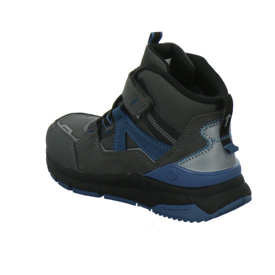 Ricosta Stiefel ungefüttert Jungen Blaze Grau-kombi