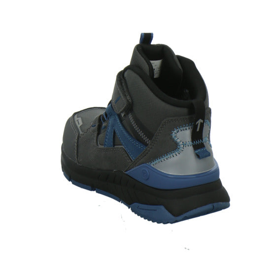 Ricosta Stiefel ungefüttert Jungen Blaze Grau-kombi
