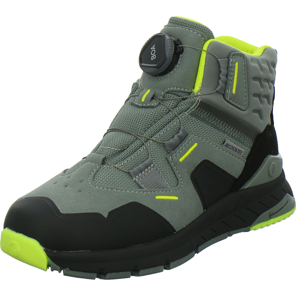 Ricosta Stiefel ungefüttert Jungen Shock Grau-kombi