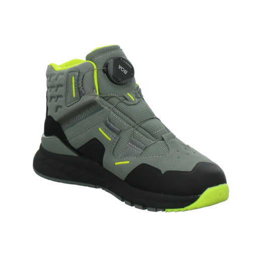 Ricosta Stiefel ungefüttert Jungen Shock Grau-kombi