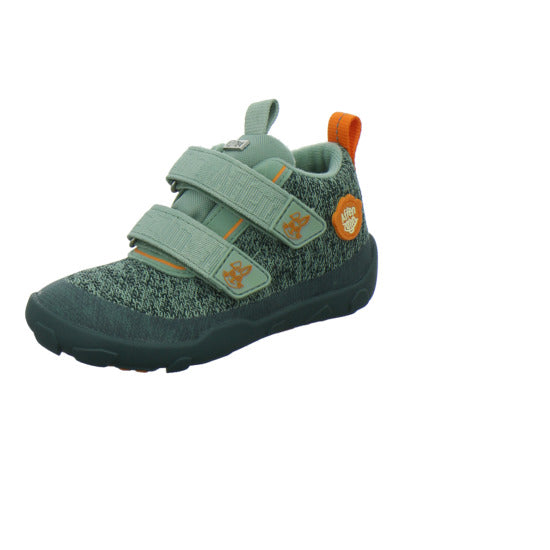 Affenzahn Knit Happy Stiefel ungefüttert Grün-kombi
