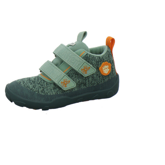Affenzahn Knit Happy Stiefel ungefüttert Grün-kombi
