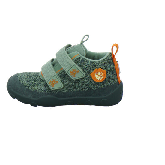 Affenzahn Knit Happy Stiefel ungefüttert Grün-kombi