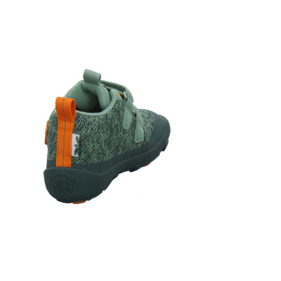 Affenzahn Knit Happy Stiefel ungefüttert Grün-kombi
