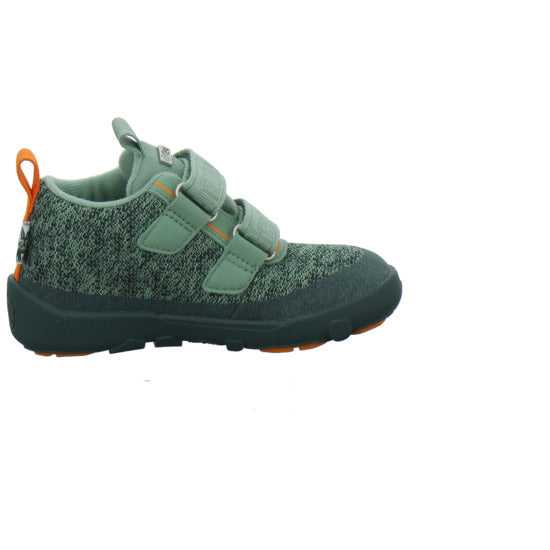Affenzahn Knit Happy Stiefel ungefüttert Grün-kombi