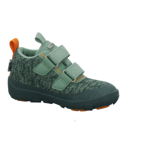 Affenzahn Knit Happy Stiefel ungefüttert Grün-kombi