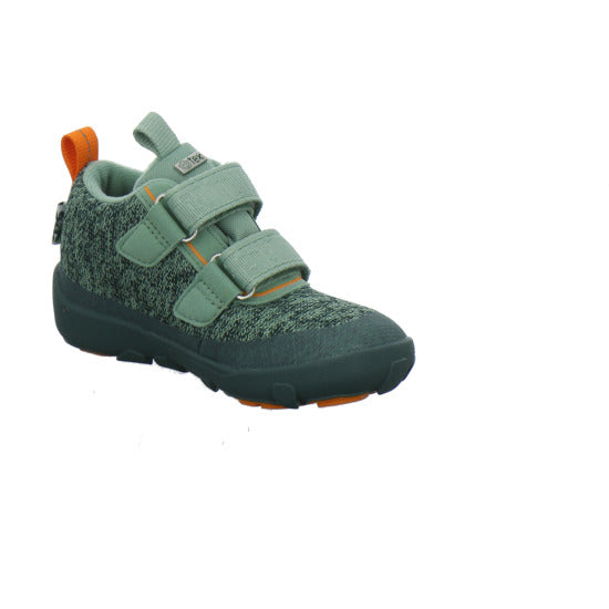 Affenzahn Knit Happy Stiefel ungefüttert Grün-kombi
