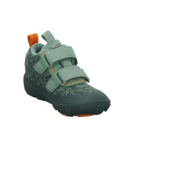 Affenzahn Knit Happy Stiefel ungefüttert Grün-kombi