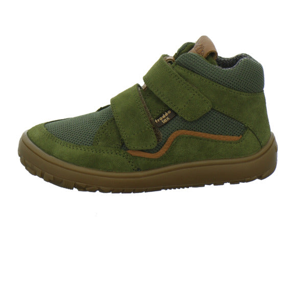 Froddo Barefoot Stiefel ungefüttert oliv