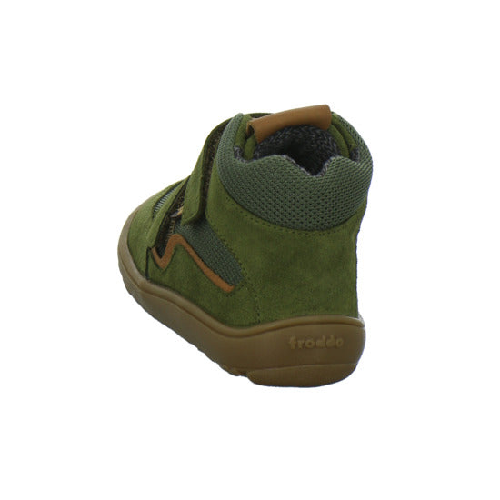 Froddo Barefoot Stiefel ungefüttert oliv