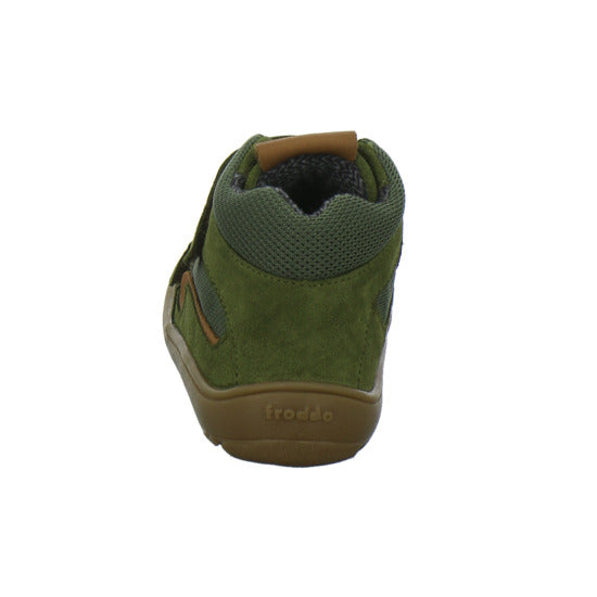 Froddo Barefoot Stiefel ungefüttert oliv