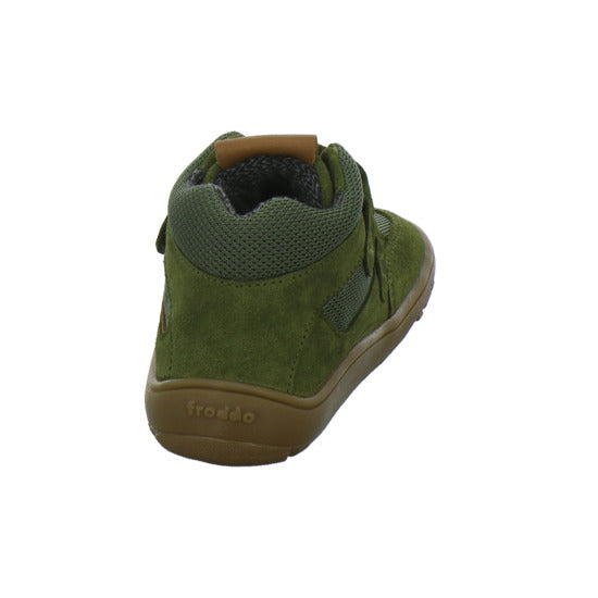 Froddo Barefoot Stiefel ungefüttert oliv