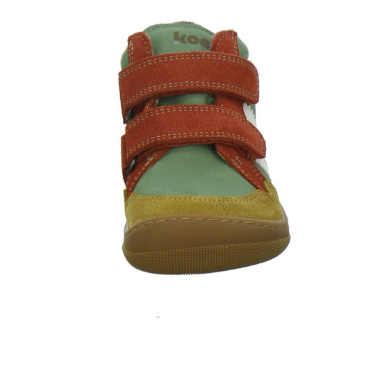 Koel Stiefel ungefüttert Jungen Barefoot Tex oliv