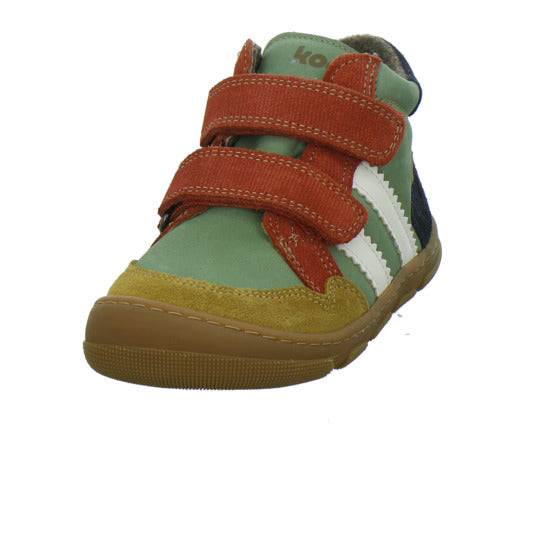 Koel Stiefel ungefüttert Jungen Barefoot Tex oliv