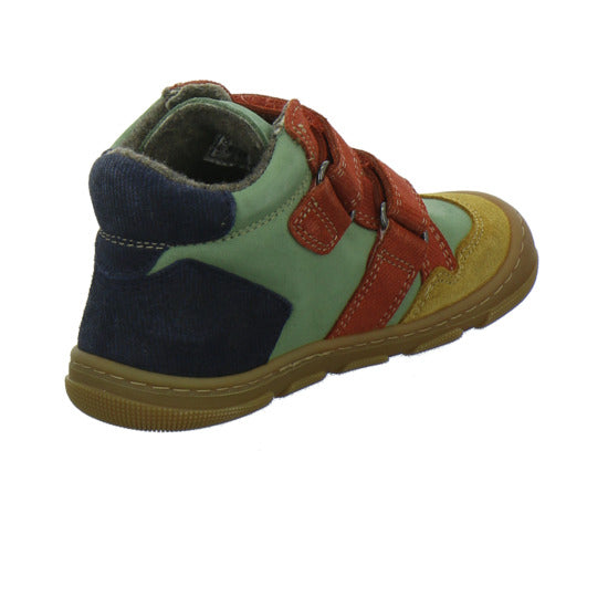 Koel Stiefel ungefüttert Jungen Barefoot Tex oliv