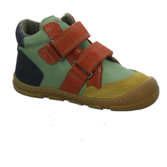 Koel Stiefel ungefüttert Jungen Barefoot Tex oliv