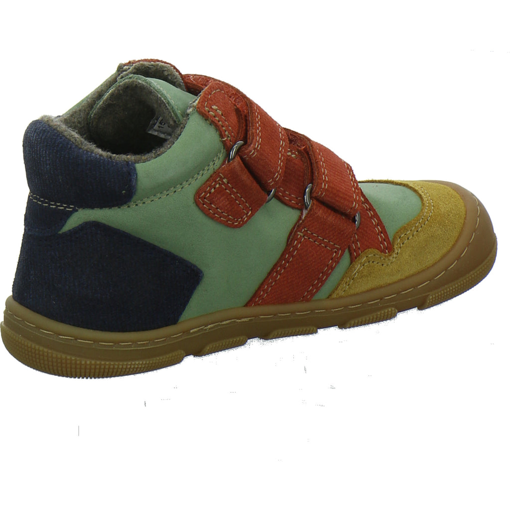 Koel Stiefel ungefüttert Jungen Barefoot Tex oliv