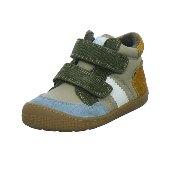 Koel Stiefel ungefüttert Jungen Barefoot Tex Beige-kombi