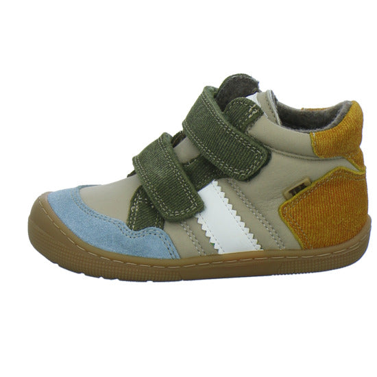 Koel Stiefel ungefüttert Jungen Barefoot Tex Beige-kombi