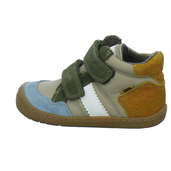 Koel Stiefel ungefüttert Jungen Barefoot Tex Beige-kombi