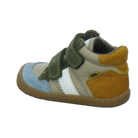 Koel Stiefel ungefüttert Jungen Barefoot Tex Beige-kombi