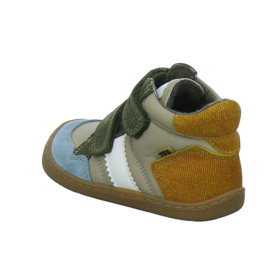 Koel Stiefel ungefüttert Jungen Barefoot Tex Beige-kombi