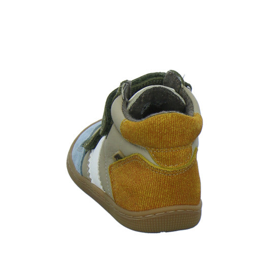Koel Stiefel ungefüttert Jungen Barefoot Tex Beige-kombi
