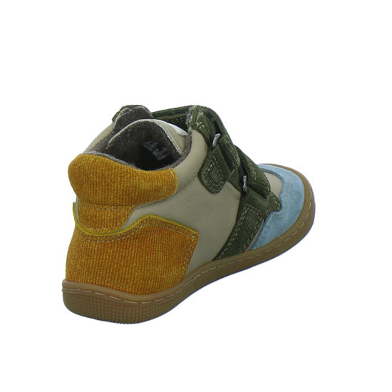 Koel Stiefel ungefüttert Jungen Barefoot Tex Beige-kombi