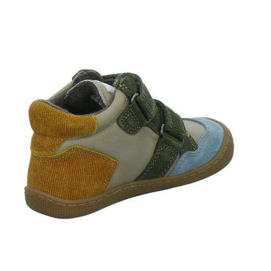 Koel Stiefel ungefüttert Jungen Barefoot Tex Beige-kombi