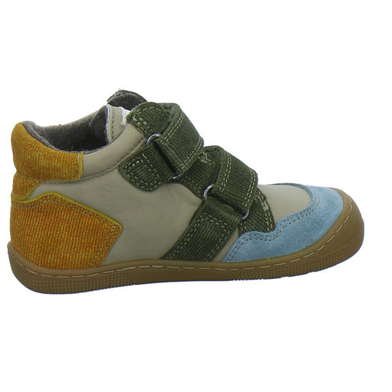 Koel Stiefel ungefüttert Jungen Barefoot Tex Beige-kombi