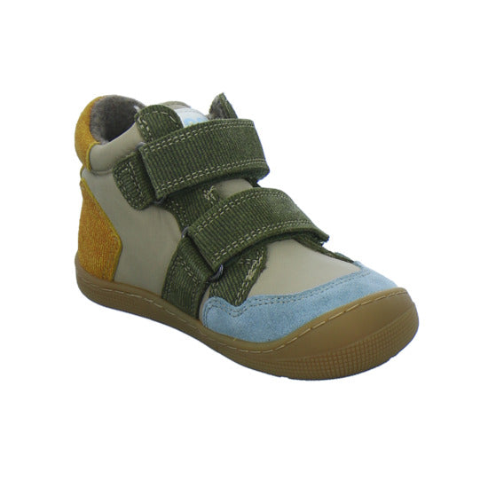 Koel Stiefel ungefüttert Jungen Barefoot Tex Beige-kombi