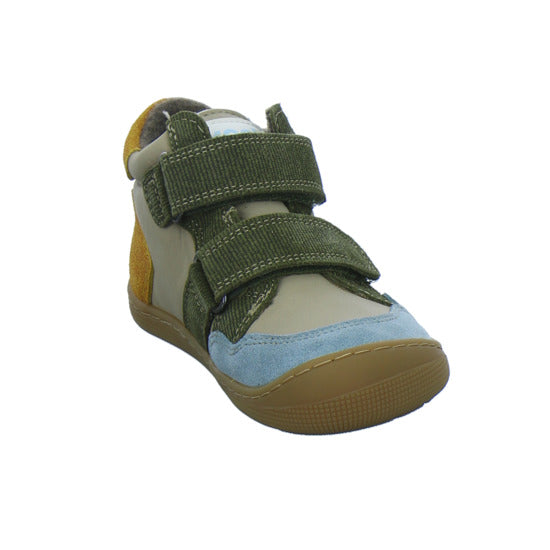 Koel Stiefel ungefüttert Jungen Barefoot Tex Beige-kombi
