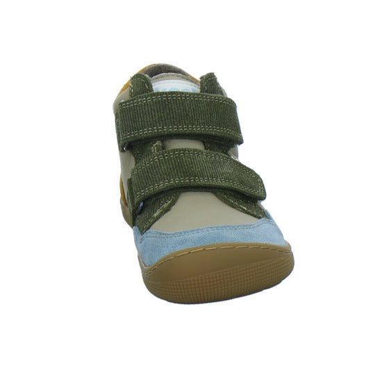 Koel Stiefel ungefüttert Jungen Barefoot Tex Beige-kombi
