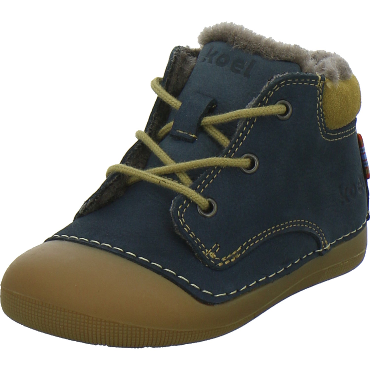 Koel Winterschuhe Unisex - Baby Barefoot Dunkelblau