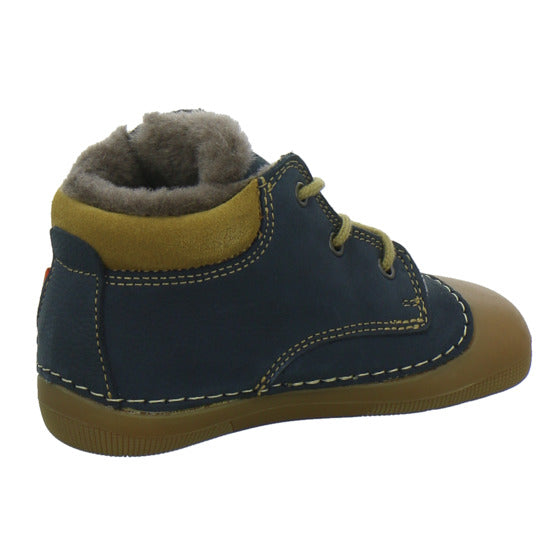Koel Winterschuhe Unisex - Baby Barefoot Dunkelblau