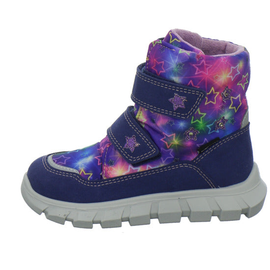 Richter Winterschuhe warm gefüttert Blau-kombi - 360° Ansicht