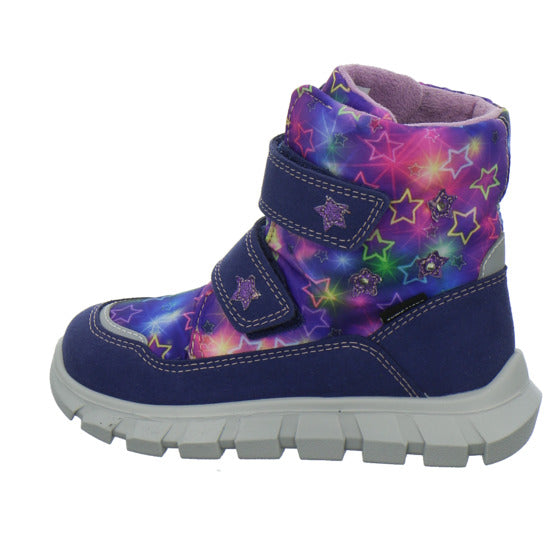 Richter Winterschuhe warm gefüttert Blau-kombi - 360° Ansicht