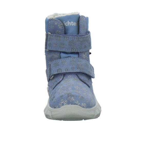 Richter Winterschuhe warm gefüttert Hellblau - 360° Ansicht