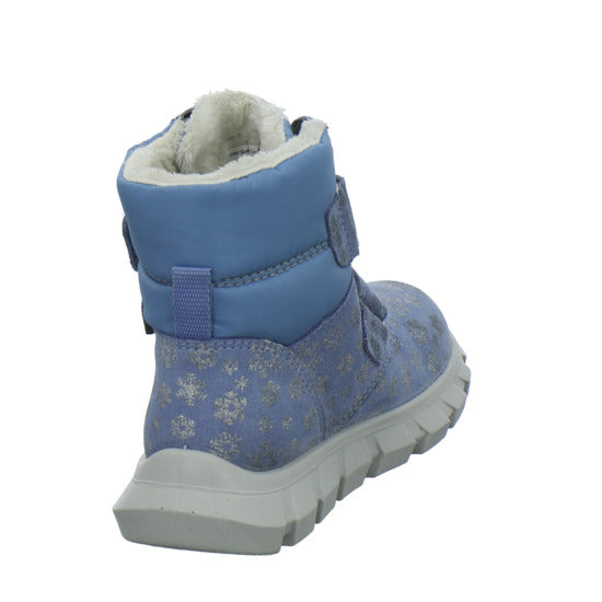 Richter Winterschuhe warm gefüttert Hellblau - 360° Ansicht