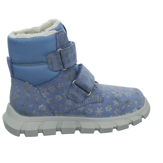 Richter Winterschuhe warm gefüttert Hellblau - 360° Ansicht