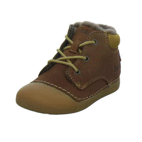 Koel Winterschuhe Unisex - Baby Barefoot Dunkelbraun