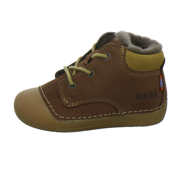 Koel Winterschuhe Unisex - Baby Barefoot Dunkelbraun