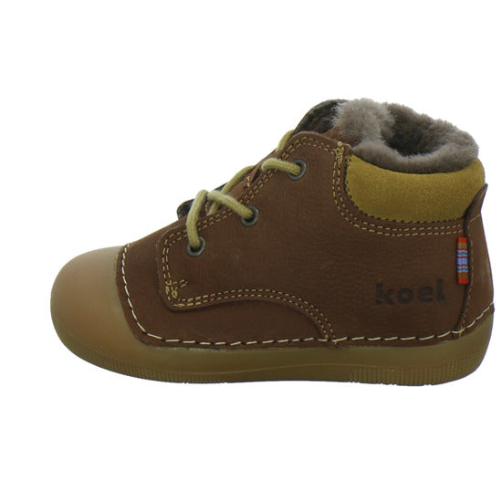 Koel Winterschuhe Unisex - Baby Barefoot Dunkelbraun